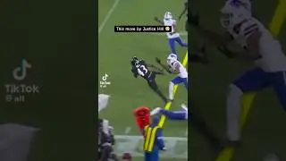 No one is stopping Justice Hill. 