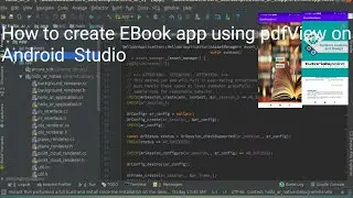 How to create book App using pdfView in Android Studio in Bangla 2020
