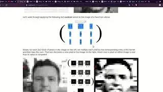 Image Kernel Convolutions (Filters/Masks) Visually Explained