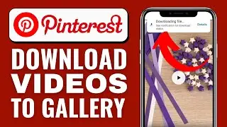 How to Download Pinterest Videos in Gallery (Step-by-Step)