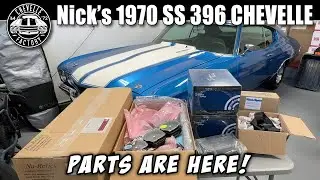 Parts are here! - TRUE SS 396 1970 Chevelle