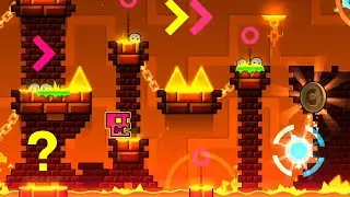 Super World By CubeDaArtist [3 COINS] | Geometry Dash