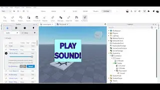 How to make a TextButton Play a sound for the local player In Roblox Studio