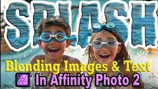 Blending images and text in Affinity Photo