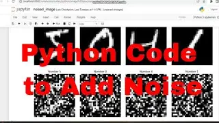 Adding Noise in Image Python Code / Python Code to Add Noise in a image