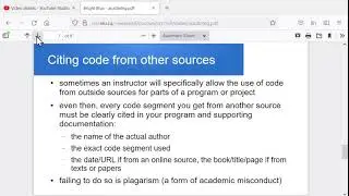 Academic integrity and computer science