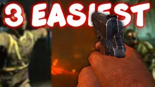 I tried the Spawn Room Challenge on the 3 EASIEST Zombies maps