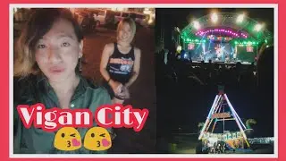 VIGAN CITY TOUR AT NIGHT + NAKISAYA AKO SA KANNAWIDAN FESTIVAL( ang saya 😍😍)| allanrfstyle vlogs