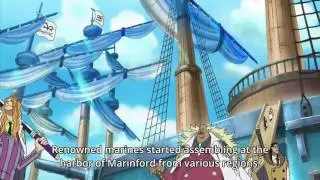 Shichibukai and Marines about to meet