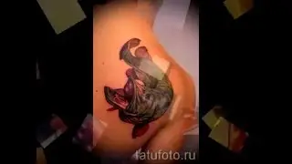 Значение тату щука   примеры готовых татуировок на фото