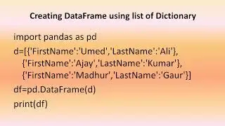 Python Pandas   DataFrame
