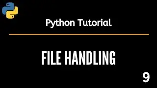 File Handling in Python || Read, Write and Append Files