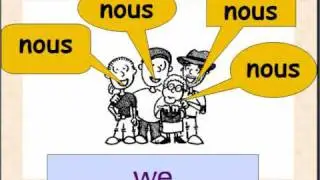 Learn French subject pronouns