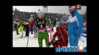 Дашка - чемпионка! (масс-старт 17.02.2013)