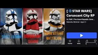 Best Star Wars Roblox Roleplay Game!