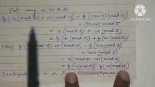 How to check ring homomorphism | BMTC 134 | DEC TEE 2022 | Solved question | IGNOU | BSCG | BSC