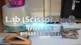 DIY Lab Tools - Lab Scissor Jack