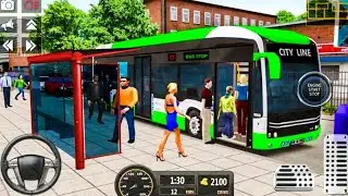 City Coach Bus Driver 3D Simulator 2021 - Android Gameplay FHD