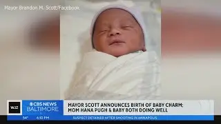 Baltimore Mayor Brandon Scott has first born child, 'Baby Charm' with fiancée