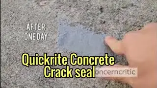 Quickrite Concrete Crack seal