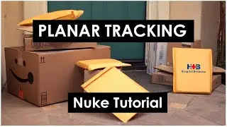 NUKE -  Planar Tracking in Nuke || How to track using Nuke's Planar Tracker Node