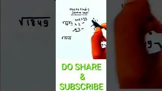 How to find square root trick||#shorts#shortsvideo #viral #studyyaan