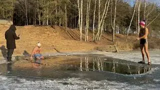 Холодная вода - бодрит !!! 23.11.2019