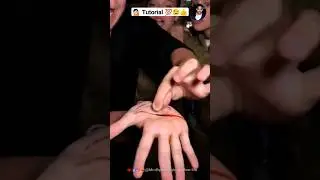 🖐🏻hath kat liya 😰 | Hand Cut magic 😱 Tutorial 💁🏻💯 