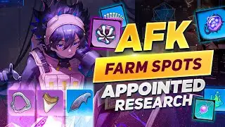 AFK Farm Spots & Appointed Research Mats Location Tower of Fantasy 2.4