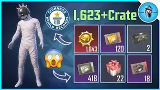 😱Pubg Kr 1623+Crate World Biggest Opening || New Pubg Crate Opening Pubg Korea