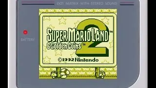 Game Boy #2 Super Mario Land 2 - 6 Golden Coins
