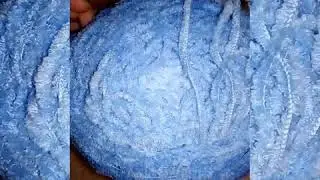 Детский плед из пряжи Alize Softy Plus ombre batik