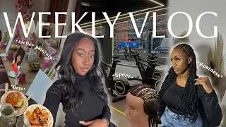 UNE SEMAINE AVEC MOI 🤭 : activités a Paris, business, gym …. | WEEKLY VLOG