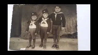 FOTO D'EPOCA - FOTO IN DIVISA DA BALILLA E  FIGLI DELLA LUPA-FOTO STORICA COME ERAVAMO-9995