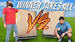 1v1 Amazon Return Pallet Challenge! Winner Takes All!