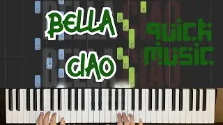 Bella Ciao | Synthesia Piano Tutorial