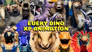 Every DINO XP Animation - ARK: Survival Ascended (ASA)