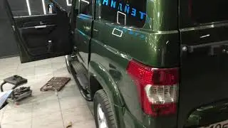 УАЗ Patriot шумоизоляция торпедо. Виброизоляция, шумка и антискрип пластика, борьба со 