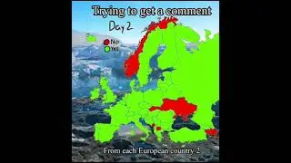 Trying to get a comment from every European country (day 2)