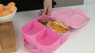 Bunny design printed design lunch box for children back to school（M）