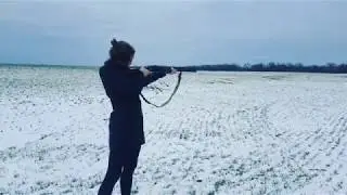 ДЕВУШКА НА ОХОТЕ. РЖАКА