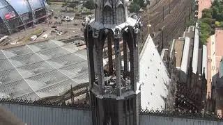 Кёльн. Вид с колокольни Кёльнского собора