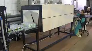 Упаковка банок в термоусадочную пленку