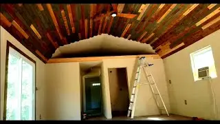 Tiny Home Ceiling, Floor, and Pocket Doors