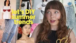 summer fashion trends you can DIY (and how to do it)