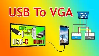 how to make usb to vga cable