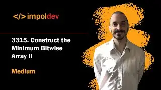 Construct the Minimum Bitwise Array II | LeetCode 3315 - Python