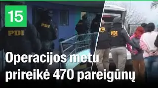 Čilėje sulaikyti didžiausios Venesuelos nusikalstamos grupuotės „Tren de Aragua“ nariai