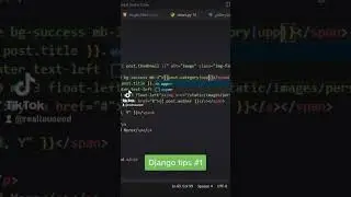 Django tips #1 