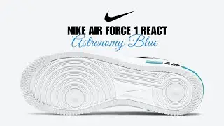 NIKE Air Force 1 React Astronomy Blue 2020 FIRST LOOK, PRICE + RELEASE DATE 